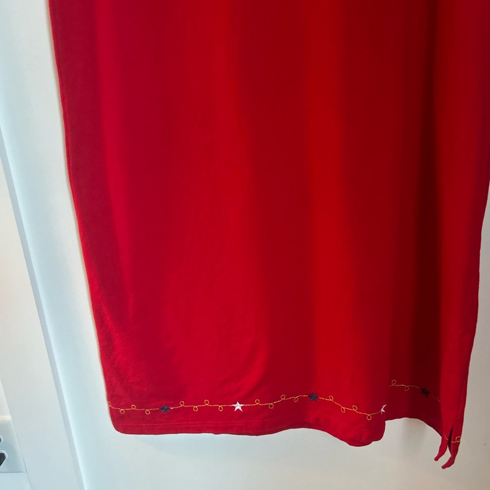 Red Patriotic Shift Dress - Women's - Picture 2 of 12